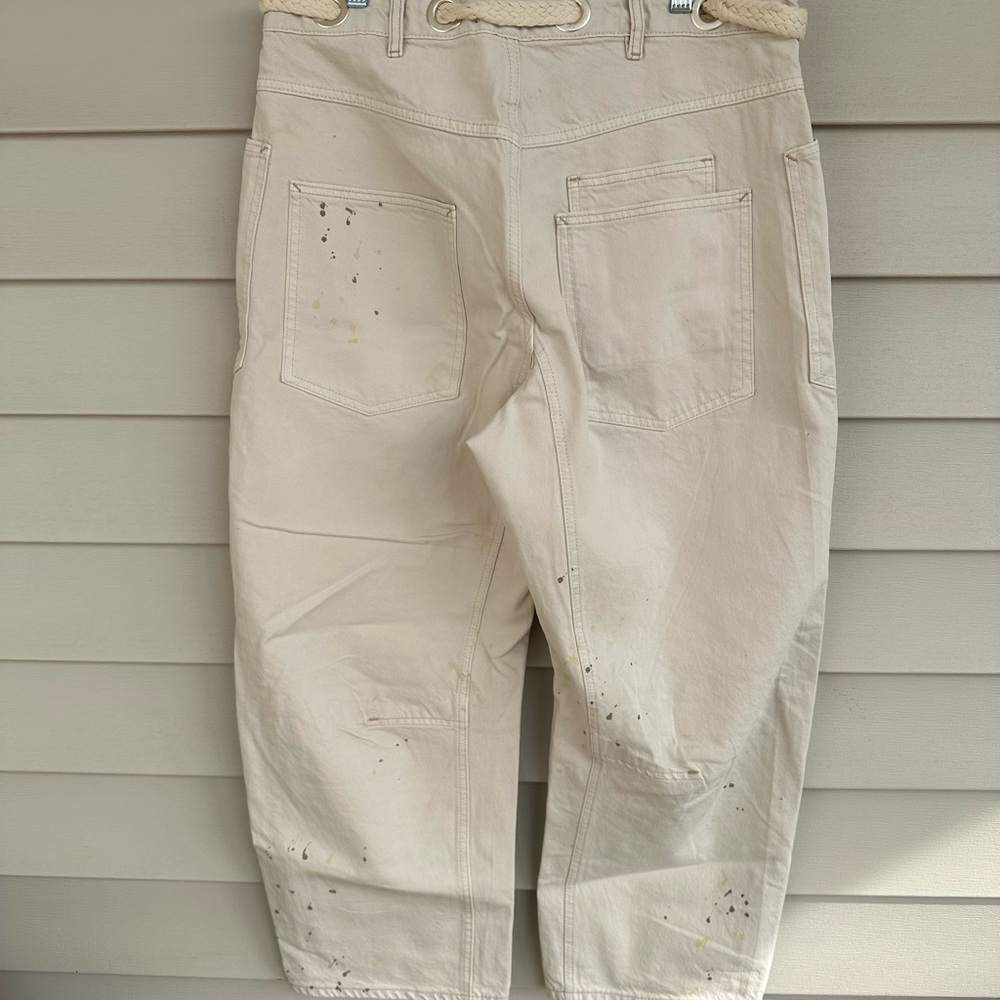 We The Free Cream Pants with Rope Detail - Picture 5 of 7